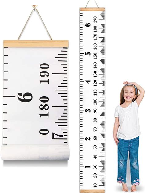 Tatuo Growth Chart Height Indicator Tape Ruler Height Growth Chart Ruler Height Indicator