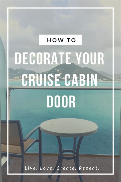 Cruise Cabin Door Decorations DIY Door Decorations For Your Next