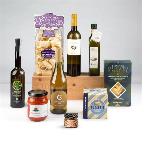 Confezione Regalo Campania Con Pasta Gragnano Igp Reregalo