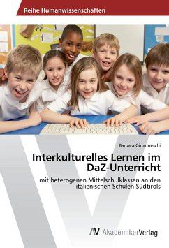 Interkulturelles Lernen Im DaZ Unterricht Von Barbara Ginanneschi