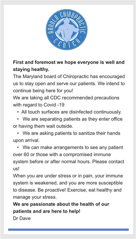 Arnold Chiropractic Center - Chiropractor in Arnold; MD; US