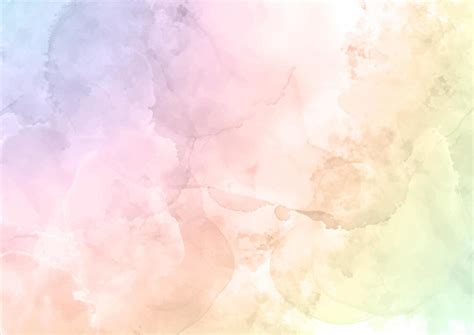 Pastel Rainbow Watercolour Texture Background 5511806 Vector Art At