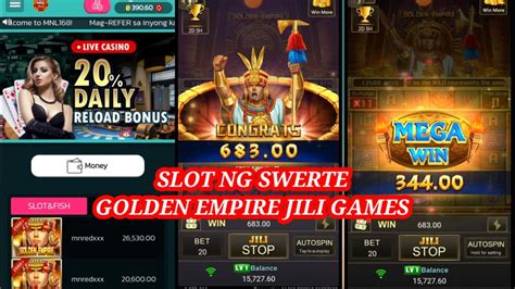 Slot Ng Swerte Golden Empire Jili Games YouTube