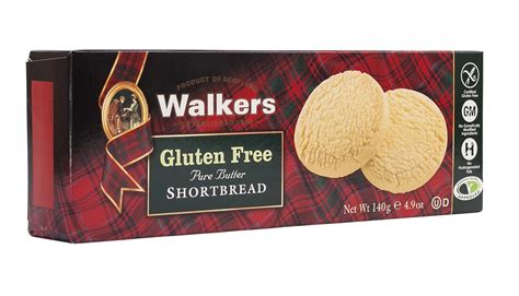 Gluten Free Pure Butter Shortbread Biscuits 140g WALKERS Wholesaler