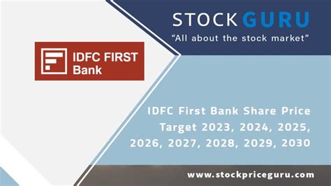 Idfc First Bank Share Price Target