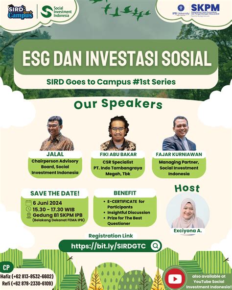 Sird Gtc Esg Dan Investasi Sosial Social Investment Indonesia