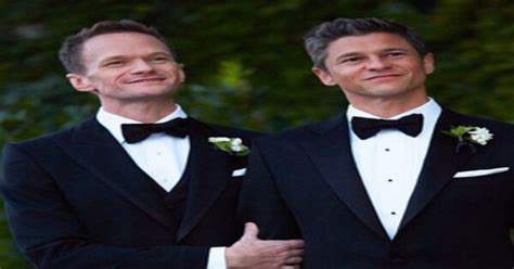 Neil Patrick Harris And David Burtka Are Married—see The First Pic From