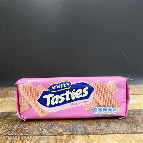 Mcvities Tasties Pink Wafers 100g