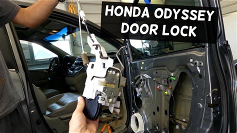 Replace Door Lock Actuator Honda Odyssey Honda Ody