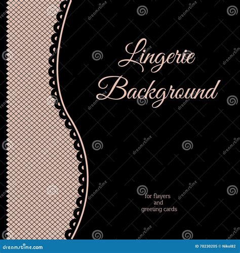 Vintage Lingerie Textured Background Stock Illustration Illustration Of Retro Lady 70230205