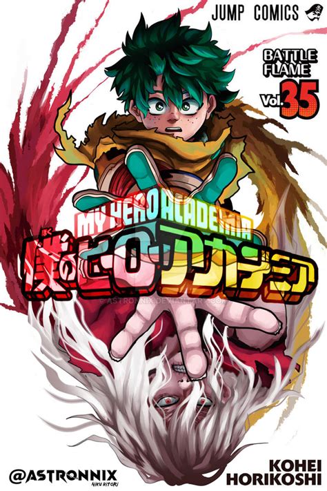 35th Bnha Cover Astronnix By Astronnix On Deviantart