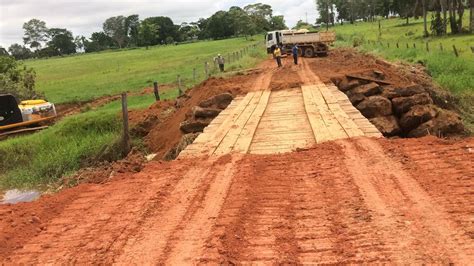 Semosp Continua Recuperando Pontes Na Zona Rural De Presidente M Dici