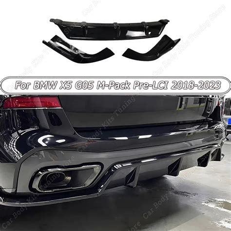 Hecks To Stange Diffusor Lip Splitter Spoiler Autozubeh R Gl Nzend