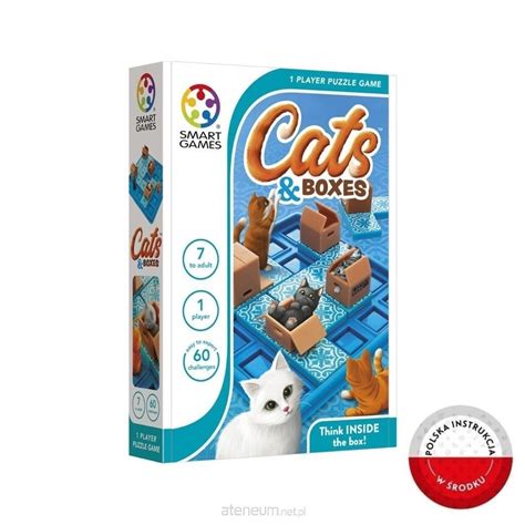 Cats Boxes Gra Logiczna ENG Smart Games IUVI Games Sklep EMPIK