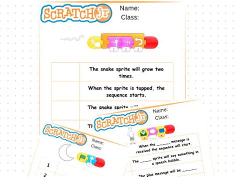 Scratch Jr Coding Sequences And Explanation Activities Teaching