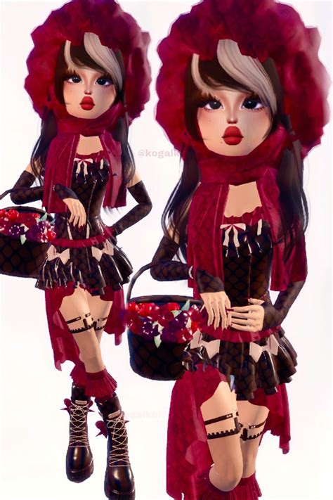 Little Red Riding Hood Dti In 2024 Dress To Impress Funny Dresses