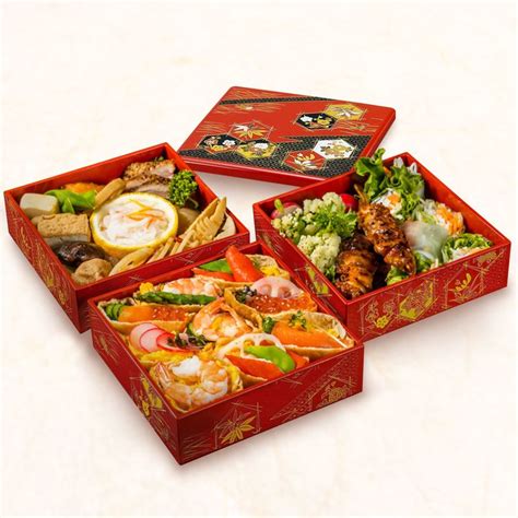 Tikusan Jubako Box Japanese Traditional Tiers Bento Box Made In