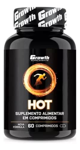 Hot Termogênico Growth Supplements Cápsulas Original MercadoLivre