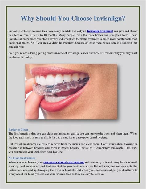 Ppt Why Should You Choose Invisalign Powerpoint Presentation Free