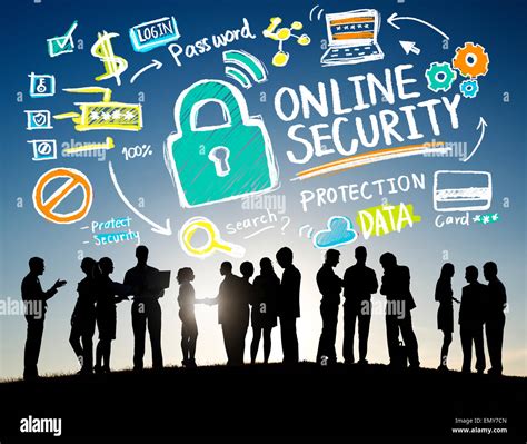 Online Security Protection Internet Safety Business Communication