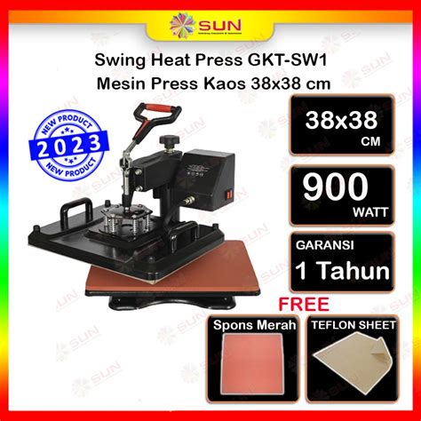 Jual Mesin Press Sablon Kaos 38x38 Digital Premium GKT 01 GKT 02