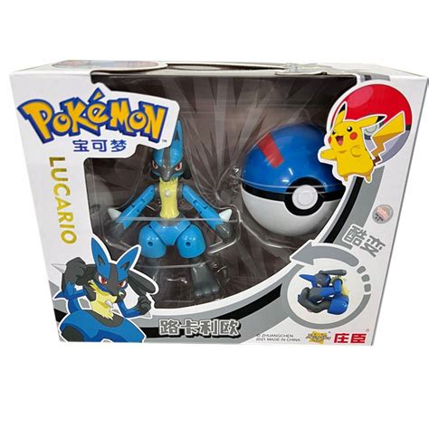 Pokemon Pokeball Go Sk Adana Figurka Lucario Oficjalne