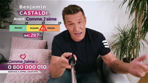 Comme J Aime Benjamin Castaldi Calculez Votre IMC Sur Commejaime Fr