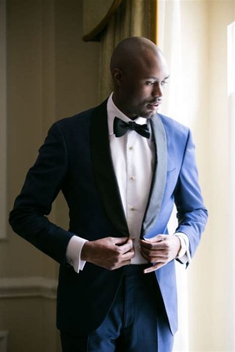 46 Trendy Navy Suits For Grooms Weddingomania