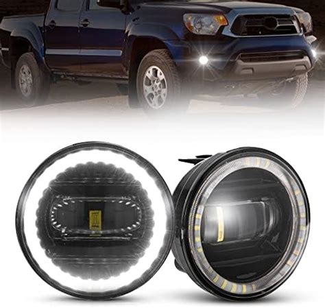 Amazon Drfg Led Fog Lights With Daytime Running Lights For Tacoma