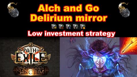 Poe Alch And Go Low Investment Strategy Deli Mirror And