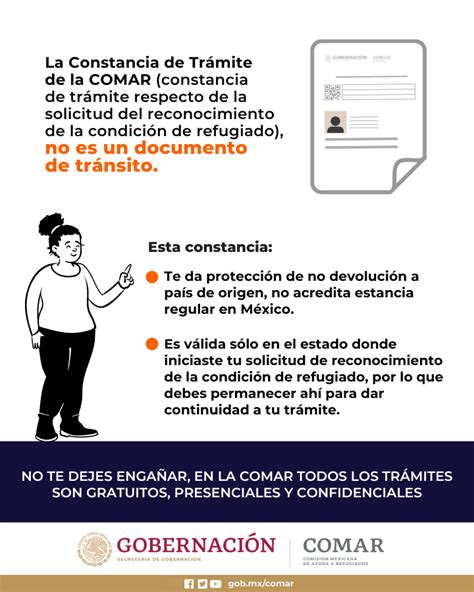 Constancia De Trámite De Comar No Es Documento De Tránsito Comisión