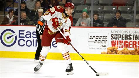 LHJMQ Milo Roelens Est Le Joueur De La Semaine Dans La LHJMQ RDS