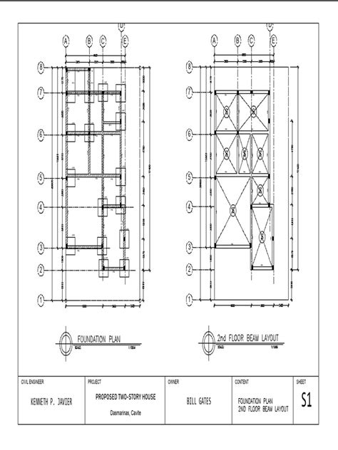 Foundation Plan | PDF