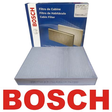 Filtro De Cabine Ar Condicionado Original Bosch Onix Cobalt Cruze Spin