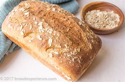 Easy Sourdough Oatmeal Bread Bread Experience Recipe Oatmeal