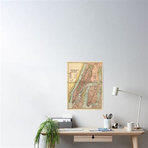 "Vintage NYC Subway Map (1903)" Poster for Sale by BravuraMedia | Redbubble