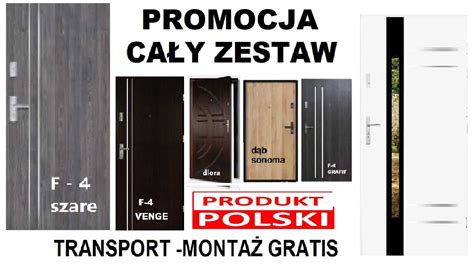 Drzwi Zewn Trzne Z Monta Em Do Mieszkania W Bloku Wej Ciowe Na Klatk