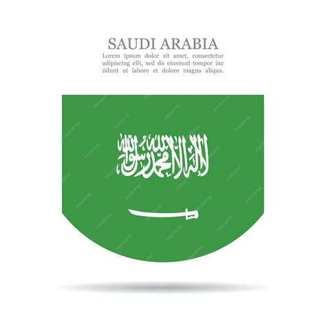 Premium Vector Saudi Arabia National Flag Vector Icon