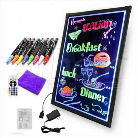 Full Led Writing Board With Pin For Indoor Advertising At Rs 4000 In