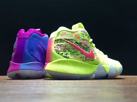 Кроссовки Nike Kyrie 4 Confetti купить оригинал цена в Москве и