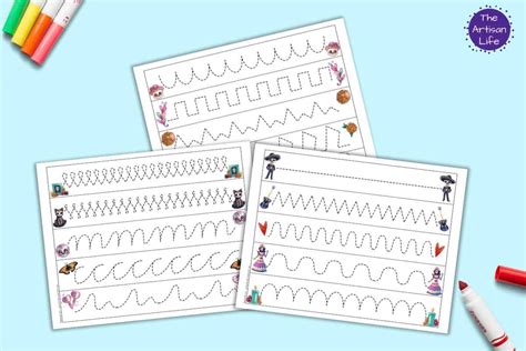 Free Printable Day Of The Dead Fine Motor Worksheets The Artisan Life