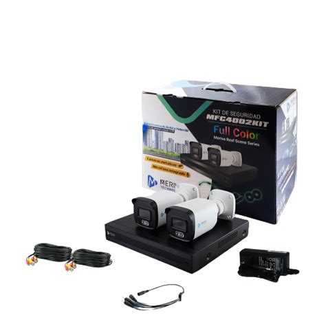 Compra Meriva Technology Kit de Vigilancia MFC4002KIT de 4 Cámaras CCTV