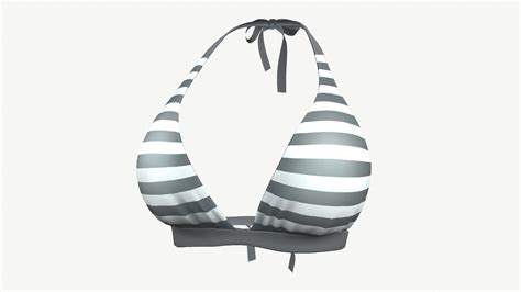 Gray Bikini Swimsuit Colors D Model TurboSquid