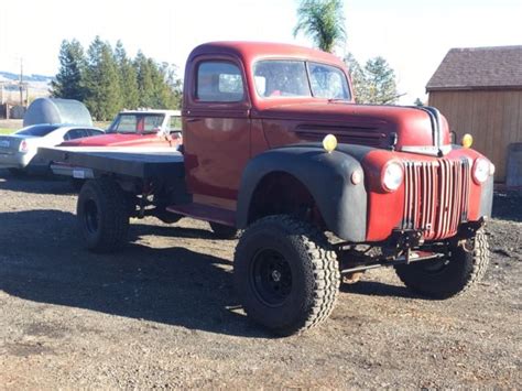 1946 Ford 10 Flatbed Classic Truck 34 Ton 4x4 Hot Rod Classic Ford