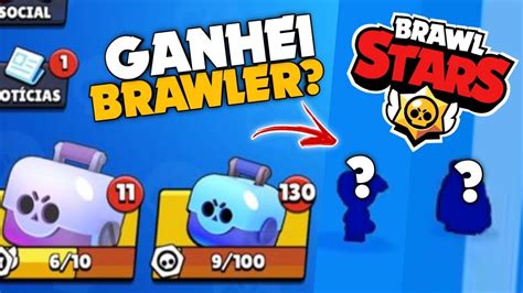 Abri 150 Caixas GrÁtis E Veio Algum Brawler LendÁrio Brawl Stars Youtube