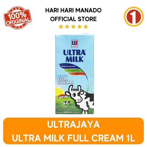 Jual Ultrajaya Ultra Milk Full Cream L Shopee Indonesia