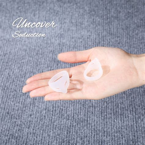 Silicone Cock Ring Adjustable Penis Ring Foreskin Corrector Soft