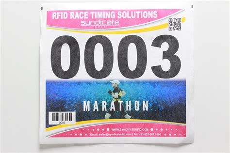Printable Marathon Bib