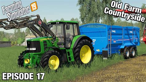 Our First Tractor Upgrade Multiplayer Fs19 The Old Farm Countryside With Daggerwin Ep 17 Youtube