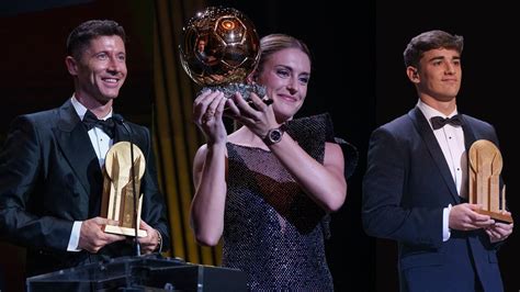 Alexia Wins Nd Ballon D Or Lewy Gerd M Ller Trophy Winner Gavi Wins